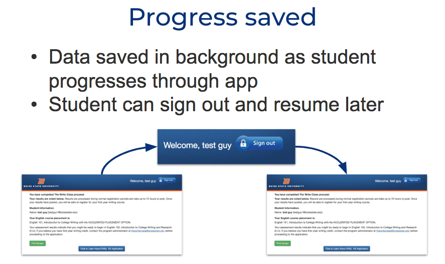 Progress Saved